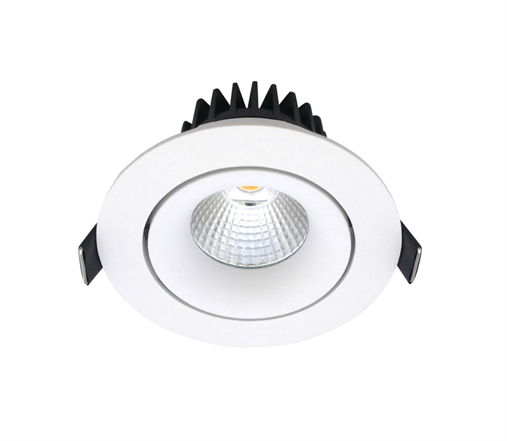 LED Downlight Tilt 10,9W, Einbau, matt weiß