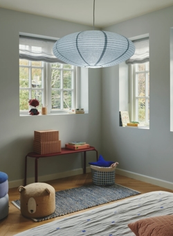 Villo Reispapier Pendel 60, blau