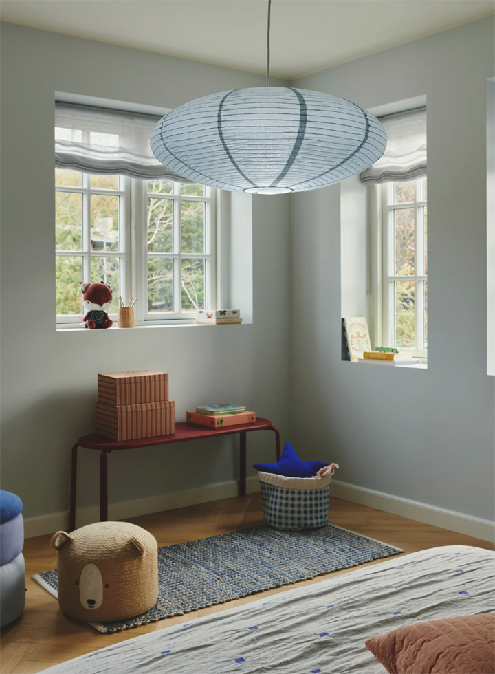 Villo Reispapier Pendel 60, blau