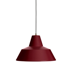Workshop Pendelleuchte W4, wine red
