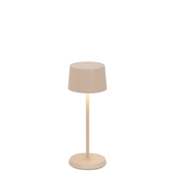 Olivia Micro Batterielampe / Tischlampe, Sand