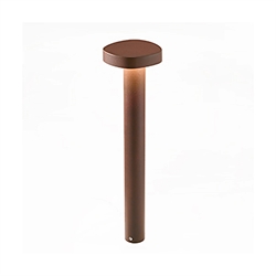 Ciottolo 50 Outdoor Pollerleuchte, corten