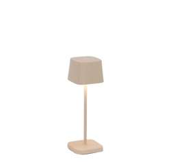 Ofelia micro Batterielampe / Tischlampe, Sand