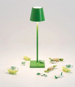 Poldina micro Akkuleuchte in apfelgrün