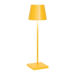 Poldina Akku-/Tischleuchte, ocker