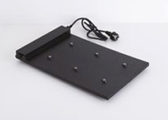 Zafferano Multiladebasis 30W - 5V max 6A, schwarz