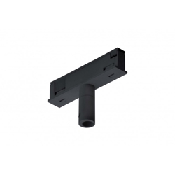 DESIGNLINE Adapter 1F 230V schwarz
