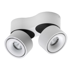 Easy W275 Build On LED Spot, weiß m. Kabelöffnung