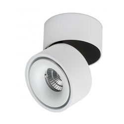 Easy W75 Build On LED Spot, weiß m. Kabelöffnung