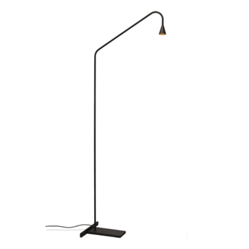 Austere Stehlampe, Gunmetal