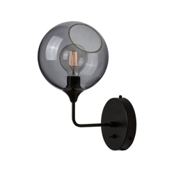 Ballroom The Wall 37 Wandleuchte, smoke