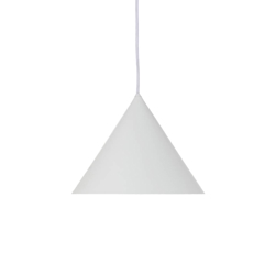 Benjamin Pendelleuchte Ø30, matt weiß