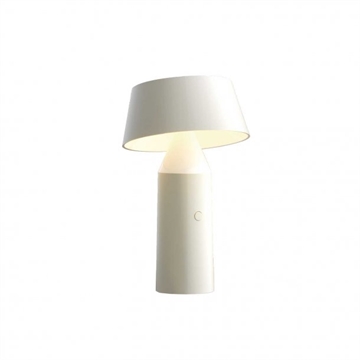 Bicoca Batterielampe / Tischlampe, off-white