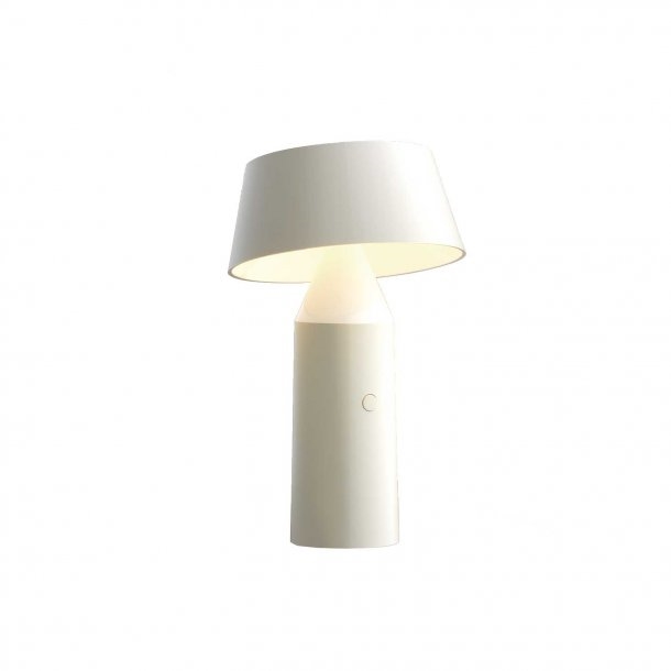 Bicoca Batterielampe / Tischlampe, off-white