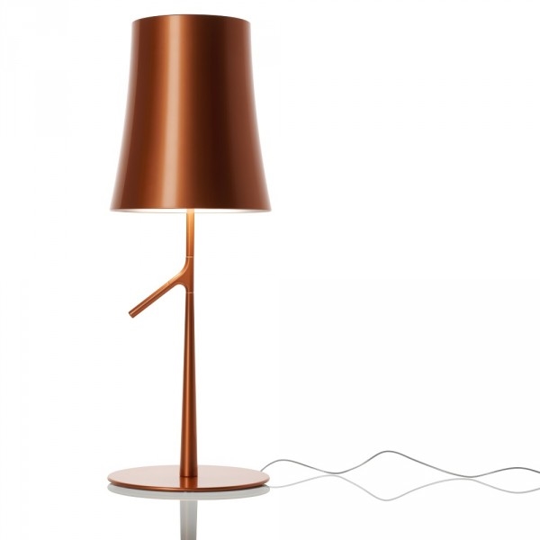 Birdie Tavolo Large LED, Kupfer