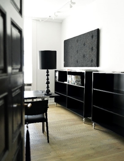 Black Shiek Tischlampe