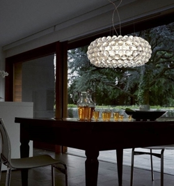 Caboche Plus Grande LED Pendelleuchte dimmbar, transparent