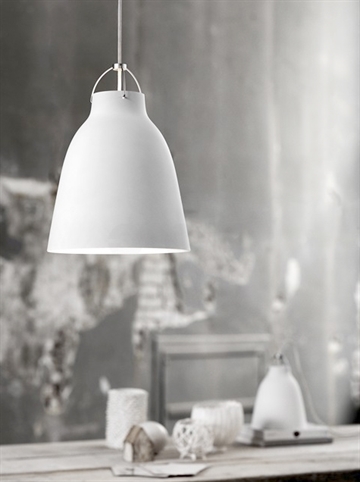 Caravaggio Pendelleuchte matt weiß P2