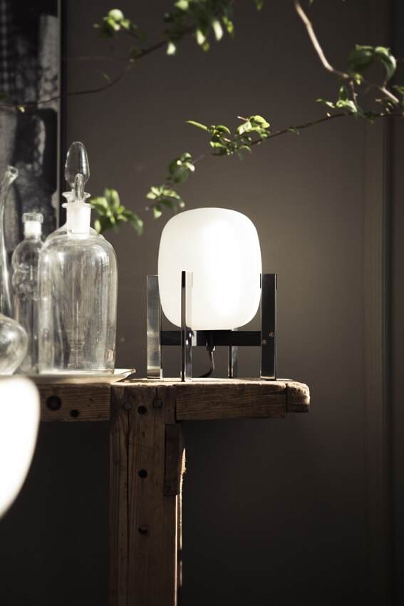 CESTITA METÁLICA Tischlampe