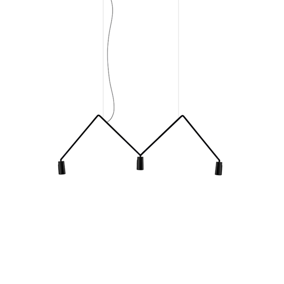 DABLIU Spot 40 Pendelleuchte, schwarz