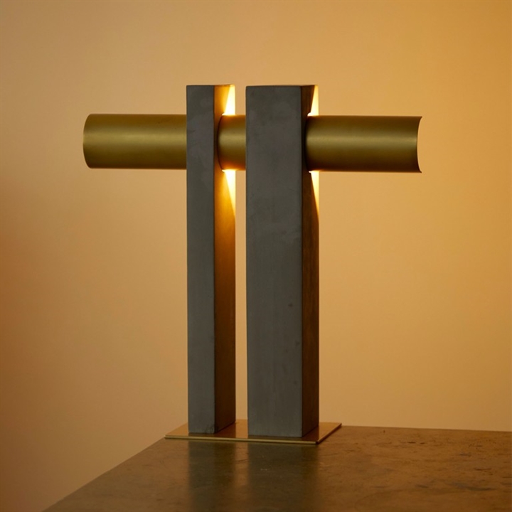 PI Tischleuchte Messing