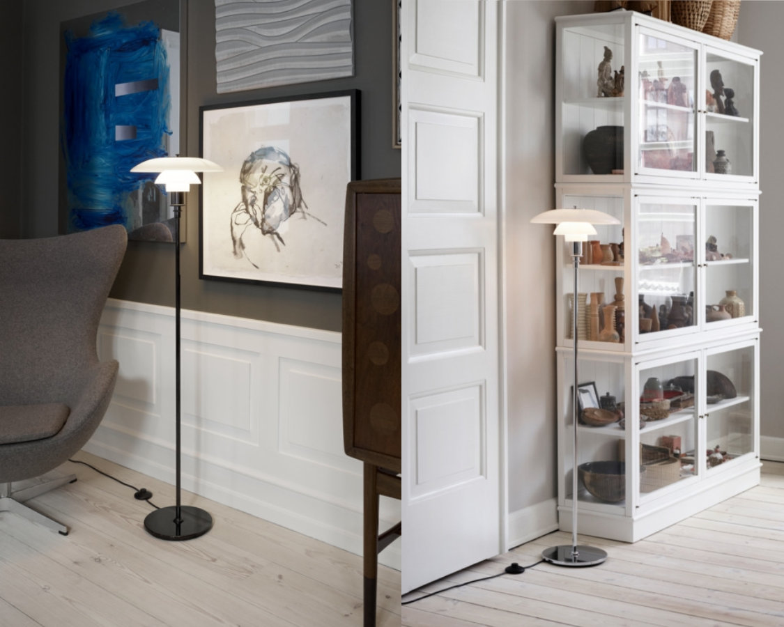 Erleben Sie die schöne PH 3½-2½ Stehlampe von Louis Poulsen bei Lamper-shop.de