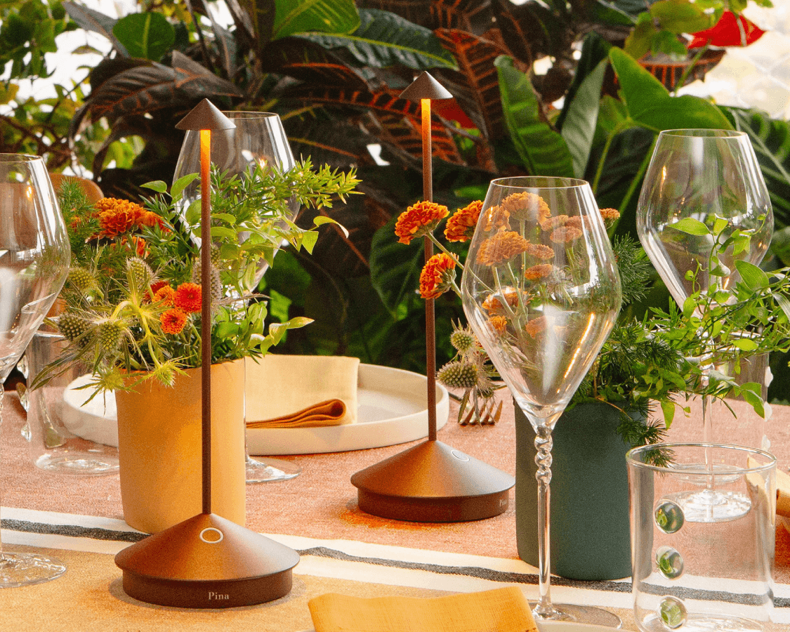 Elegant, schlank und italienisch | Zafferano Pina Akkulampe | Lamper-shop.de