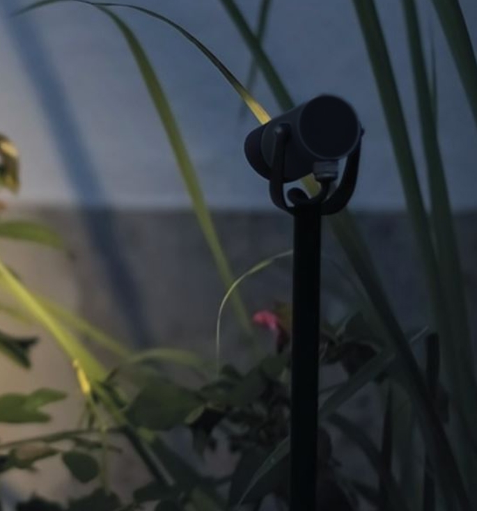 DX54 Gartenlampe m/Spieß, schwarz - mehrere Varianten