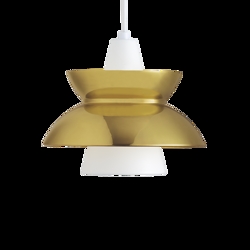 Doo-Wop Pendelleuchte, Messing