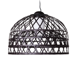 Emperor Pendelleuchte Large, schwarz