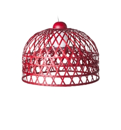 Emperor Pendelleuchte Medium, rot