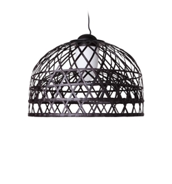 Emperor Pendelleuchte Medium, schwarz