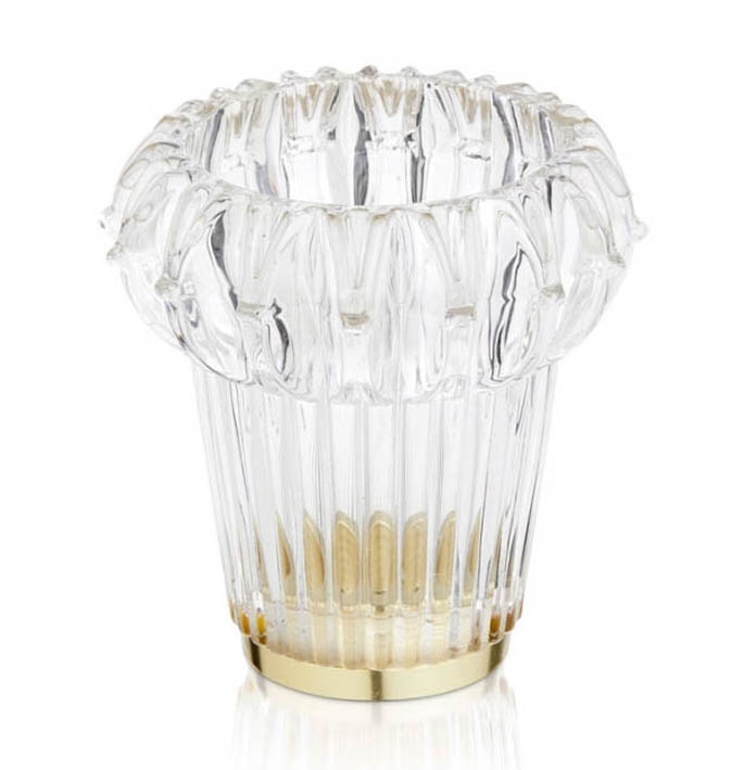 XL Eyeball für New Wave Optic XL Wandleuchte, goldfarbener Sockel