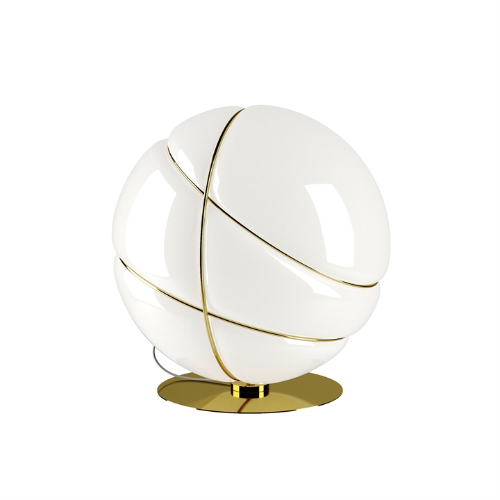 Armilla Tischlampe, goldfarben