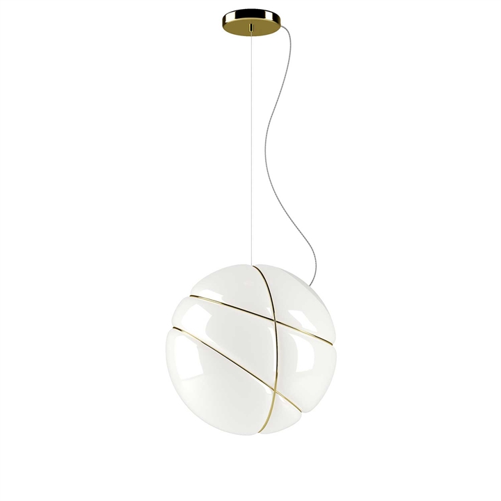 Armilla Pendelleuchte, goldfarben