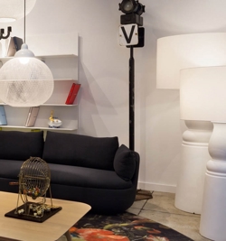 Farooo Stehleuchte small, weiß