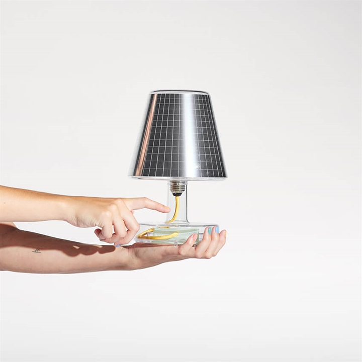 Fatboy® Metallicappie / Schirm, Silber Grid