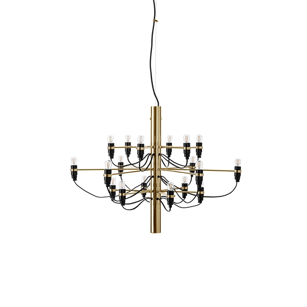 2097/18 Kronleuchter LED, Messing