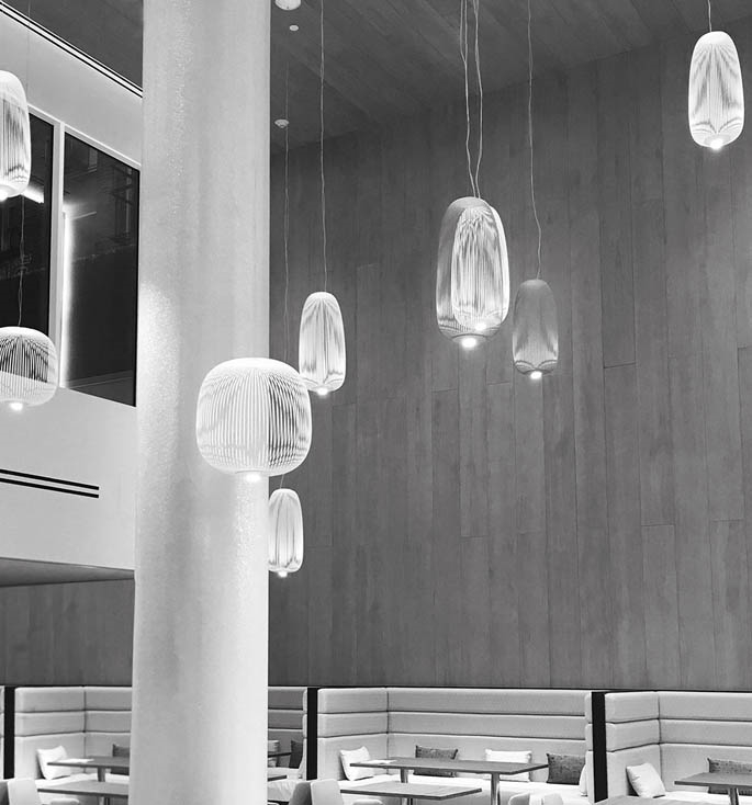 Spokes 1 Pendelleuchte dimmbar, weiß