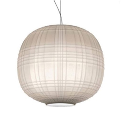 Tartan LED Sospensione, Weiß