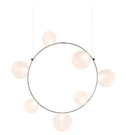 Hubble Bubble 7 Pendelleuchte, frosted