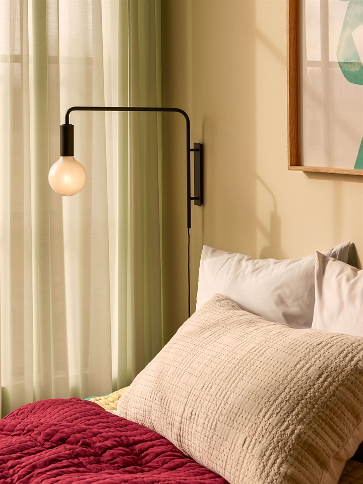 Serendipity Wandleuchte, Schwarz