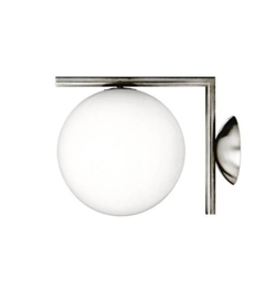 IC Light C/W1 Wand-/Deckenleuchte, Chrom