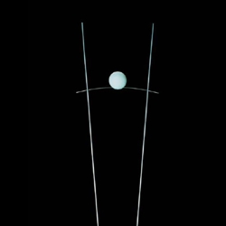 Ilios Stehlampe, Silber