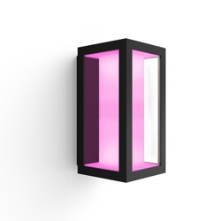 Philips Hue Impress White and Color Ambiance Außenwandleuchte, schwarz