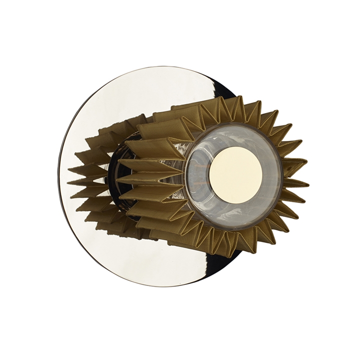 In The Sun 190 Wand-/Deckenleuchte, Silber/Gold