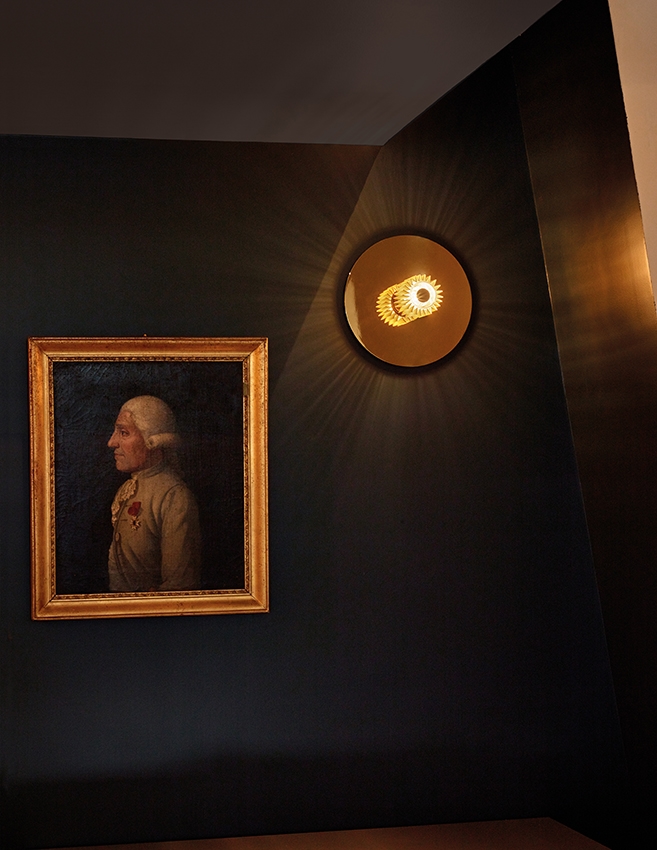 In The Sun 380 Wand-/Deckenleuchte, Gold