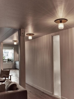 In The Sun 270 Wand-/Deckenleuchte, Gold/Silber