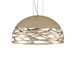 Kelly Medium Dome Pendelleuchte, matt pearl