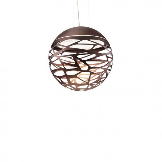 Kelly Small Sphere SO2 Pendelleuchte, kupferfarbene Bronze